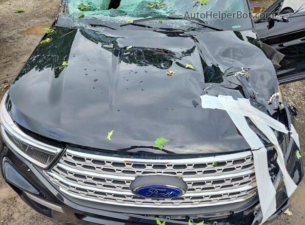 1FMSK8FH0PGB24295 2023 FORD EXPLORER Black Вид підкапотного простору