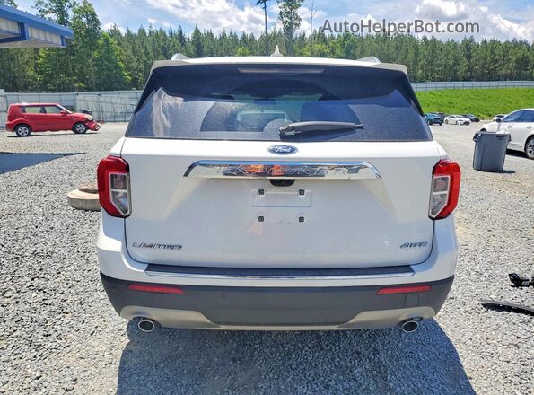 1FMSK8FH0RGA67888 2024 FORD EXPLORER White Вид ззаду