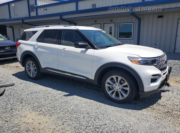 1FMSK8FH0RGA67888 2024 FORD EXPLORER White Передня права чверть