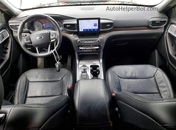 1FMSK8FH1LGA08548 2020 FORD EXPLORER White წინა პანელის ხედი