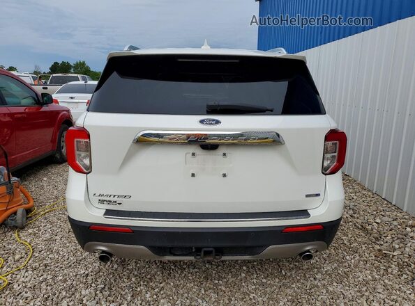 1FMSK8FH1LGA08548 2020 FORD EXPLORER White უკანა ხედი