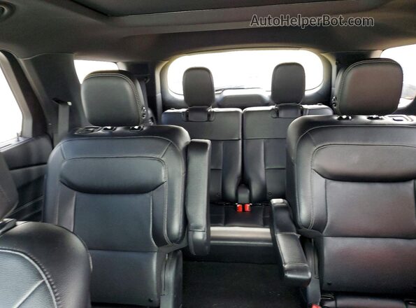 1FMSK8FH1LGA08548 2020 FORD EXPLORER White უკანა სავარძლების ხედი
