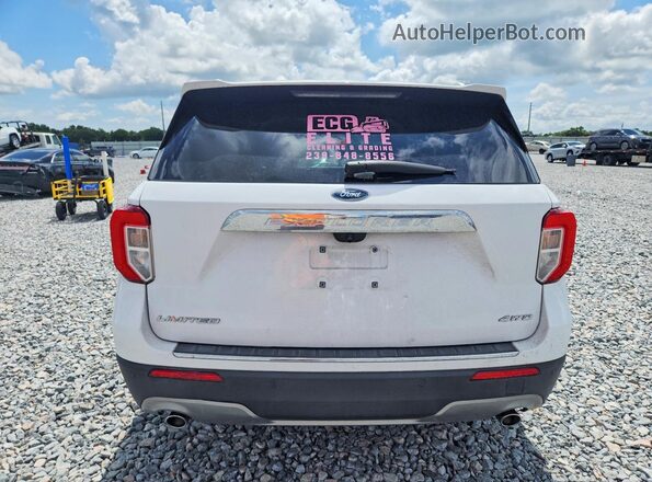 1FMSK8FH1MGB07016 2021 FORD EXPLORER White Vista trasera