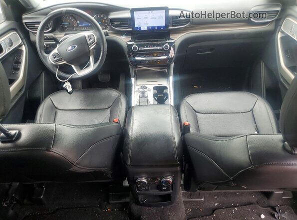 1FMSK8FH1MGC00120 2021 FORD EXPLORER Charcoal Dashboard view