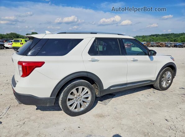 1FMSK8FH1MGC26524 2021 FORD EXPLORER White Հետևի աջ