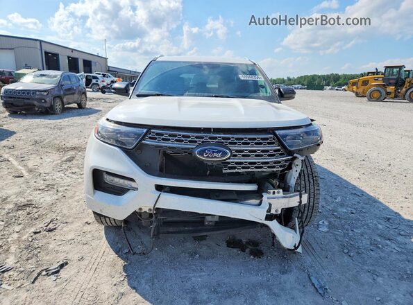 1FMSK8FH1MGC26524 2021 FORD EXPLORER White Դիմացի տեսք