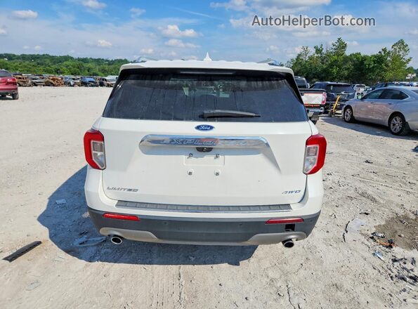1FMSK8FH1MGC26524 2021 FORD EXPLORER White Հետևի տեսք