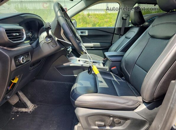 1FMSK8FH1PGB34916 2023 FORD EXPLORER Черный Вид салона спереди