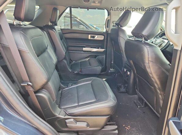 1FMSK8FH1PGB34916 2023 FORD EXPLORER Черный Вид задней части салона