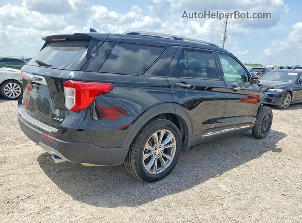1FMSK8FH1RGA04363 2024 FORD EXPLORER Черный Задняя правая четверть
