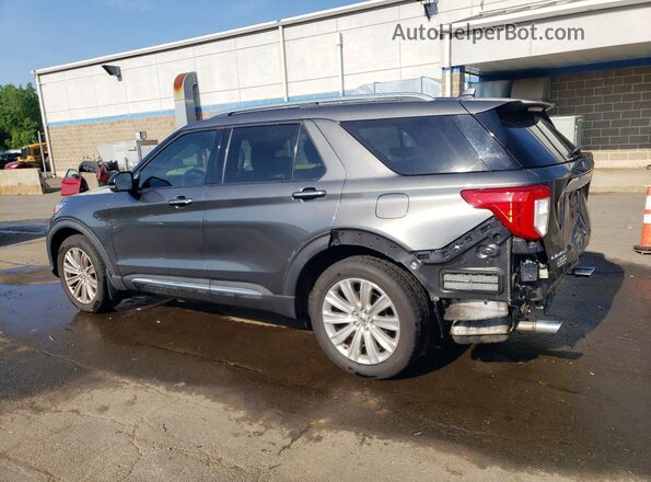 1FMSK8FH2LGA45933 2020 FORD EXPLORER Charcoal Rear left