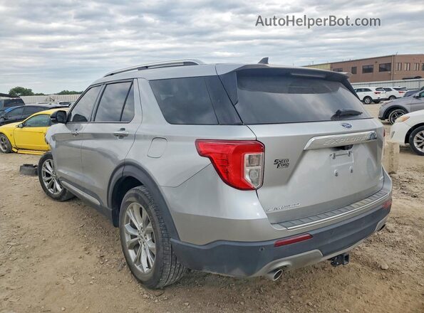 1FMSK8FH2MGA16742 2021 FORD EXPLORER Silver Tył lewy