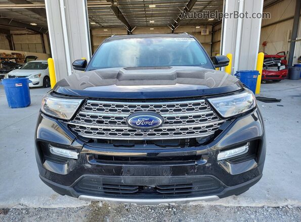 1FMSK8FH2MGA23948 2021 FORD EXPLORER Black Widok z przodu