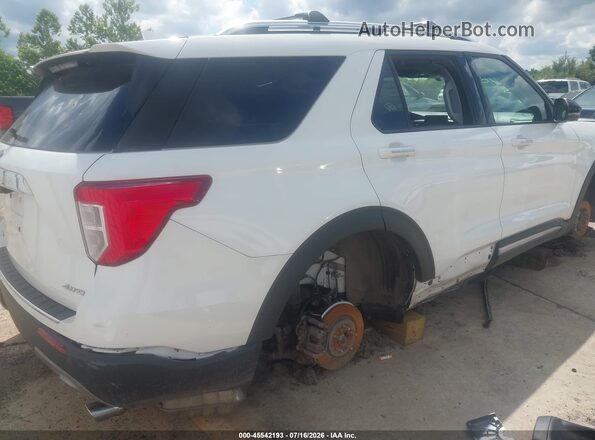 1FMSK8FH2MGC28797 2021 FORD EXPLORER White წინა ხედი