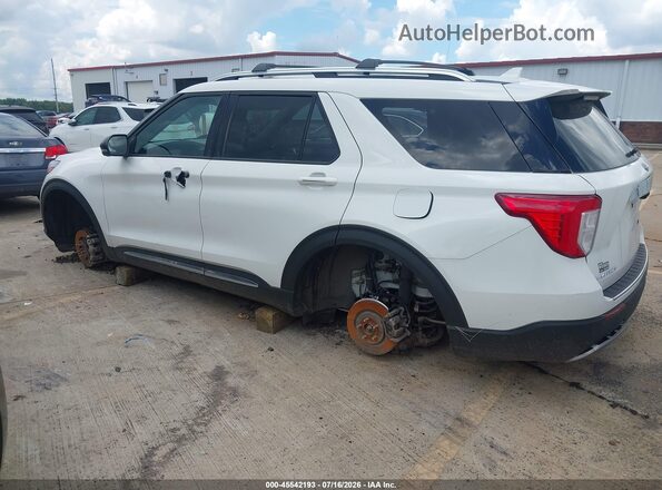 1FMSK8FH2MGC28797 2021 FORD EXPLORER White სალონის 360-გრადუსიანი ხედი