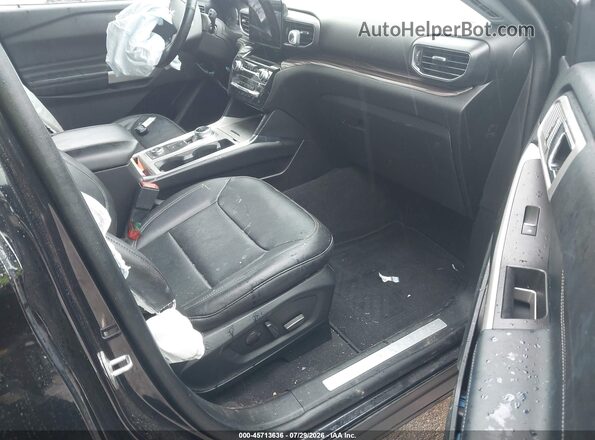1FMSK8FH2NGB82759 2022 FORD EXPLORER Black Widok wnętrza z przodu