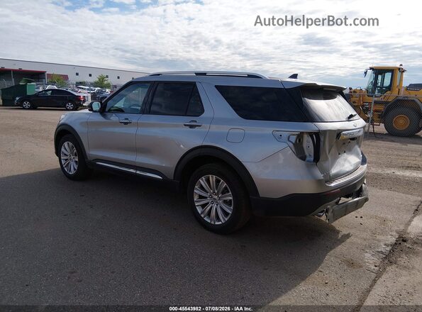 1FMSK8FH2RGA56441 2024 FORD EXPLORER Silver Trasero izquierdo