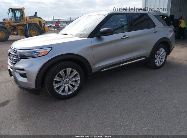 1FMSK8FH2RGA56441 2024 FORD EXPLORER Silver Vista tres cuartos delantera izquierda
