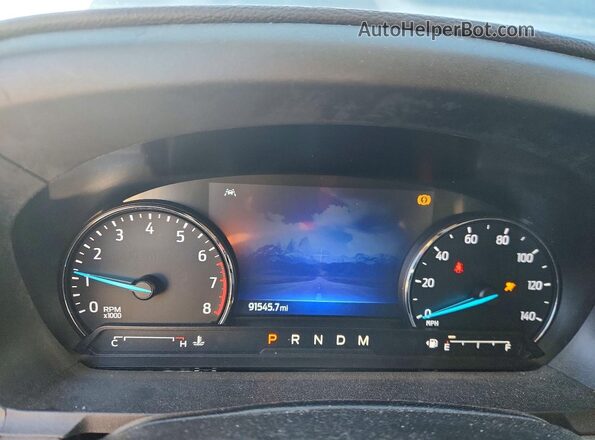 1FMSK8FH3LGC03597 2020 FORD EXPLORER Blue Widok zestawu wskaźników