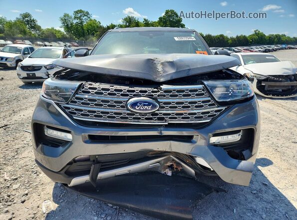 1FMSK8FH3LGC04331 2020 FORD EXPLORER Gray Widok z przodu