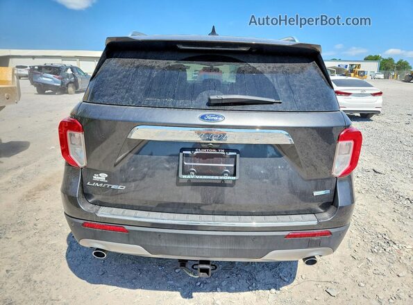 1FMSK8FH3LGC04331 2020 FORD EXPLORER Gray Widok z tyłu