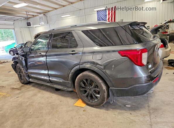 1FMSK8FH3LGC91115 2020 FORD EXPLORER Charcoal Tył lewy