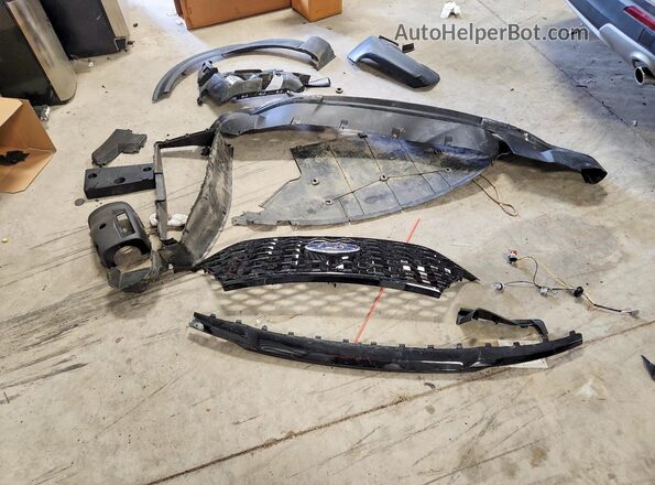 1FMSK8FH3LGC91115 2020 FORD EXPLORER Charcoal Widok naklejki z numerem VIN