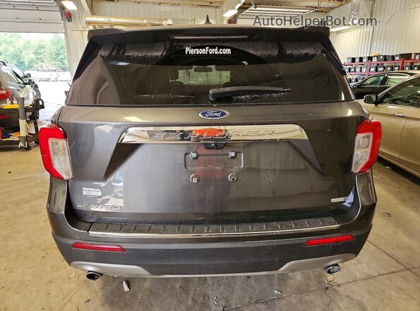 1FMSK8FH3LGC91115 2020 FORD EXPLORER Charcoal Widok z tyłu