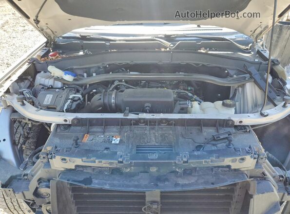 1FMSK8FH3MGA85374 2021 FORD EXPLORER Серебряный Вид подкапотного пространства