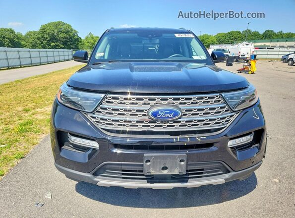 1FMSK8FH3PGB18443 2023 FORD EXPLORER Black Vista frontal