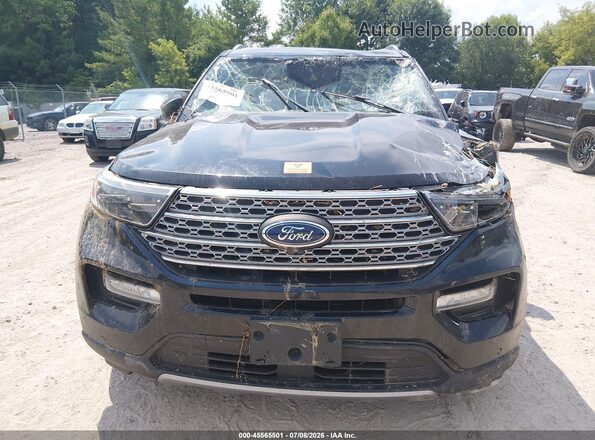 1FMSK8FH4LGA31869 2020 FORD EXPLORER Black ხელსაწყოთა პანელის ხედი
