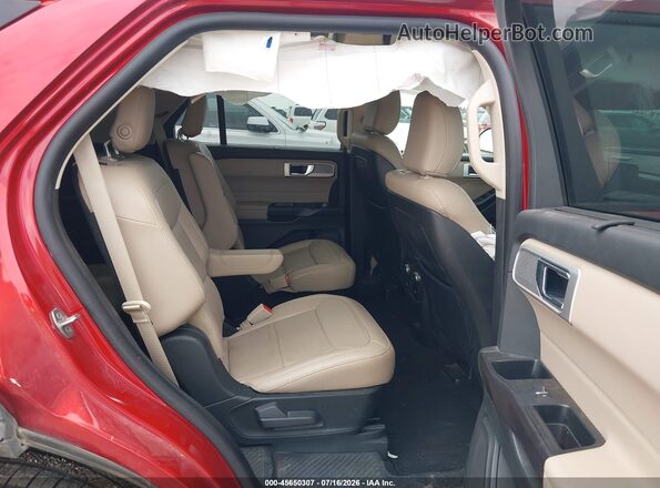 1FMSK8FH4LGA70235 2020 FORD EXPLORER Красный Вид наклейки с VIN-кодом