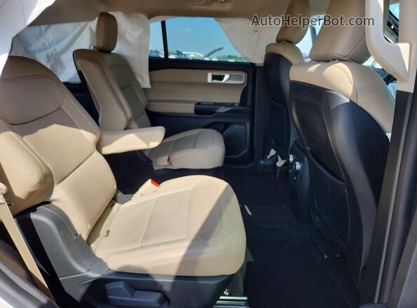 1FMSK8FH4LGA76679 2020 FORD EXPLORER White Vista interior trasera