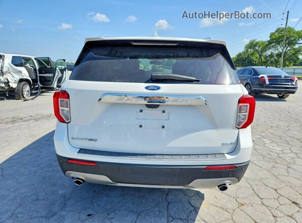 1FMSK8FH4LGA76679 2020 FORD EXPLORER White Vista trasera