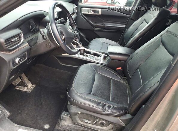 1FMSK8FH4LGB81030 2020 FORD EXPLORER Green Вид салону спереду