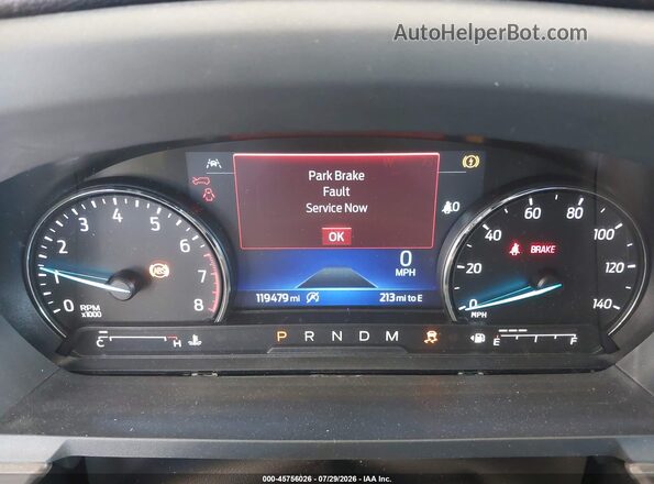 1FMSK8FH4LGD06866 2020 FORD EXPLORER Красный Вид задних сидений