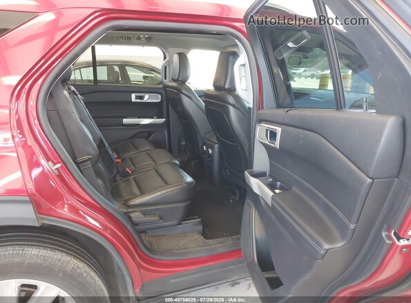 1FMSK8FH4LGD06866 2020 FORD EXPLORER Красный Вид наклейки с VIN-кодом