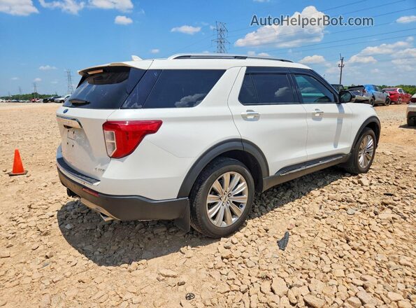 1FMSK8FH4PGC39630 2023 FORD EXPLORER White Rear right