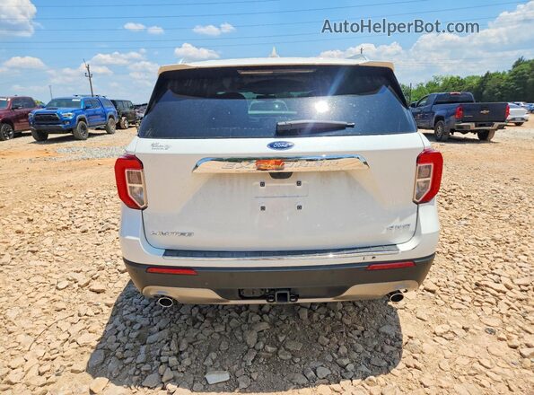 1FMSK8FH4PGC39630 2023 FORD EXPLORER White Rear view