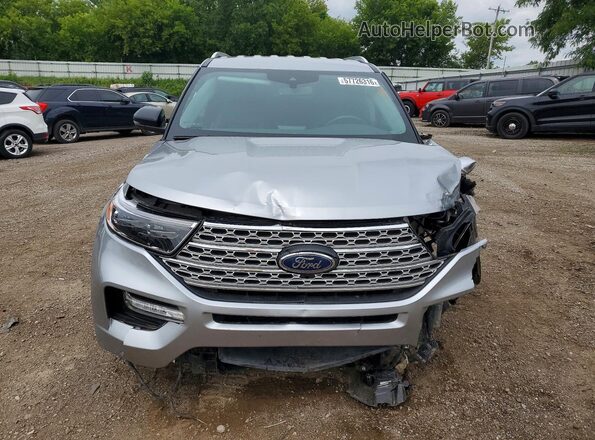 1FMSK8FH5NGC37320 2022 FORD EXPLORER Silver Widok z przodu