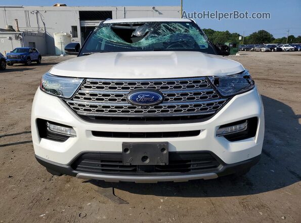 1FMSK8FH6NGA72040 2022 FORD EXPLORER White Դիմացի տեսք
