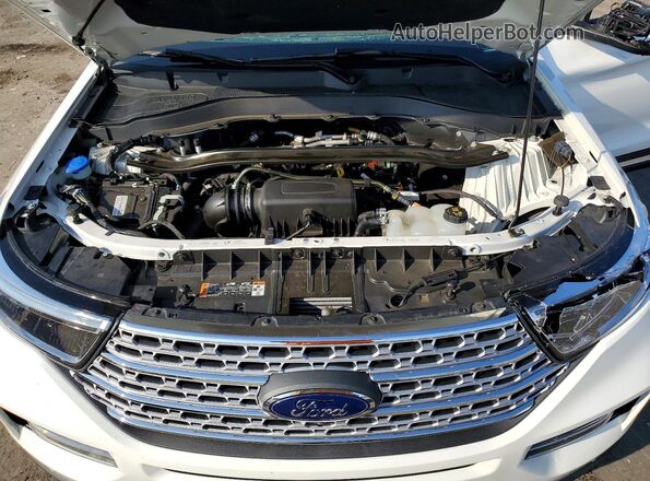 1FMSK8FH6NGA72040 2022 FORD EXPLORER White Շարժիչի բաժամունքի տեսք