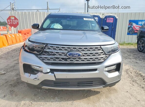 1FMSK8FH6NGB05831 2022 FORD EXPLORER Silver Widok z przodu