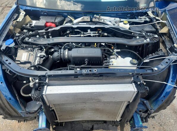 1FMSK8FH6PGA97295 2023 FORD EXPLORER Blue ძრავის განყოფილების ხედი