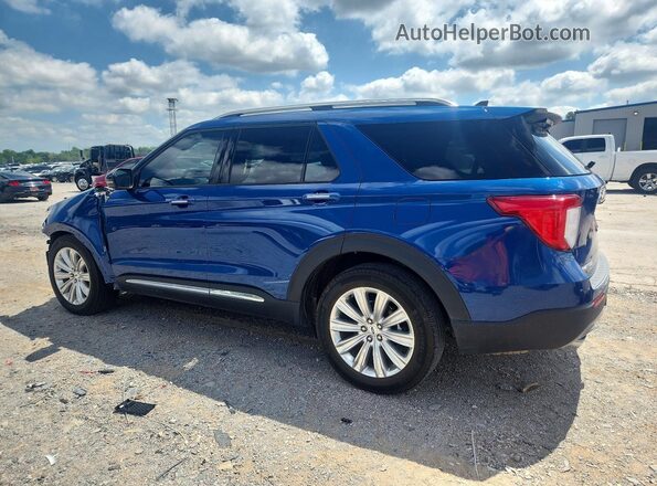 1FMSK8FH6PGA97295 2023 FORD EXPLORER Blue უკანა მარცხენა