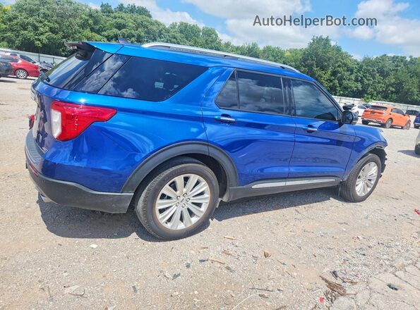 1FMSK8FH6PGA97295 2023 FORD EXPLORER Blue უკანა მარჯვენა