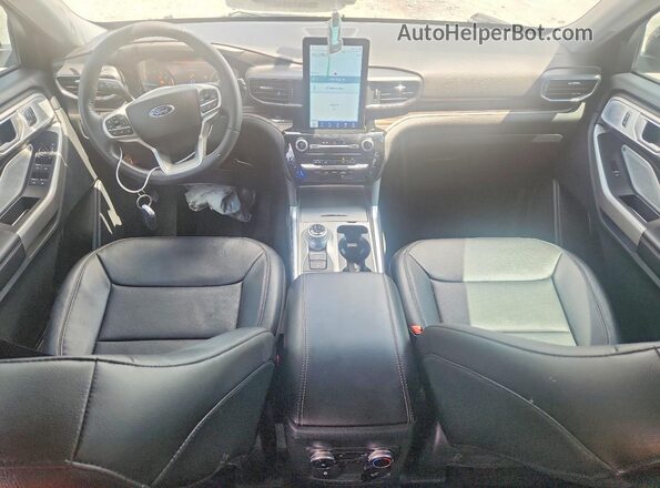 1FMSK8FH6PGA97295 2023 FORD EXPLORER Blue წინა პანელის ხედი