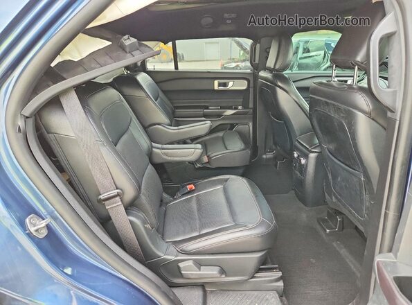 1FMSK8FH7LGA79382 2020 FORD EXPLORER Синий Вид задней части салона