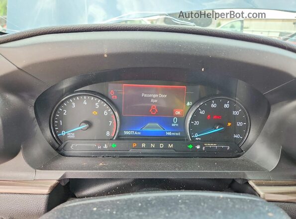 1FMSK8FH7LGA79382 2020 FORD EXPLORER Синий Вид щитка приборов