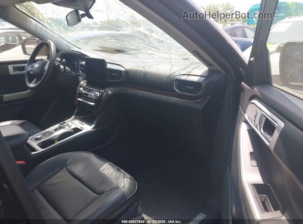 1FMSK8FH7MGA70232 2021 FORD EXPLORER Black Vista interior delantera